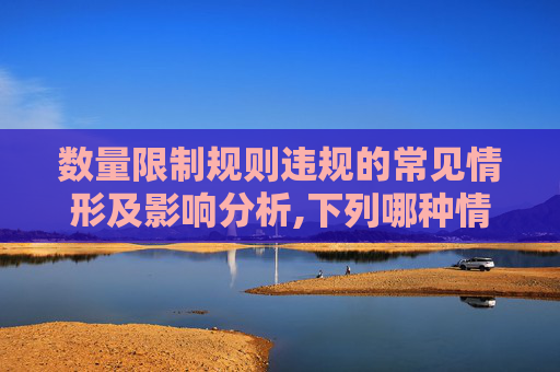 数量限制规则违规的常见情形及影响分析,下列哪种情况违反数量限制的规则是