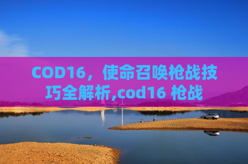 COD16，使命召唤枪战技巧全解析,cod16 枪战