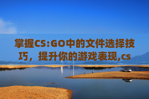 掌握CS:GO中的文件选择技巧，提升你的游戏表现,csgo怎么在文件夹里打开