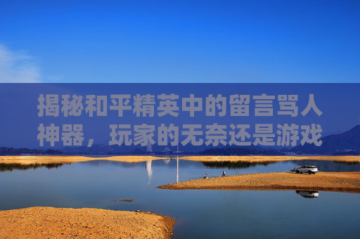 揭秘和平精英中的留言骂人神器，玩家的无奈还是游戏规则？,和平精英骂人最脏的一句话