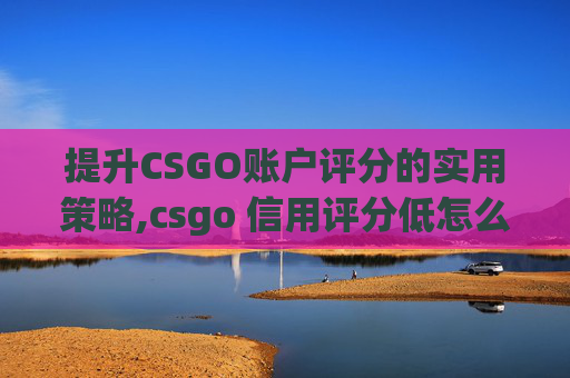 提升CSGO账户评分的实用策略,csgo 信用评分低怎么办