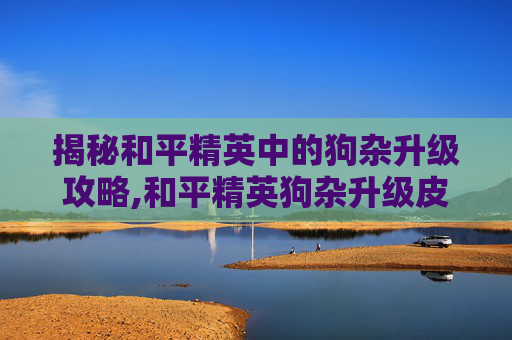 揭秘和平精英中的狗杂升级攻略,和平精英狗杂升级皮肤