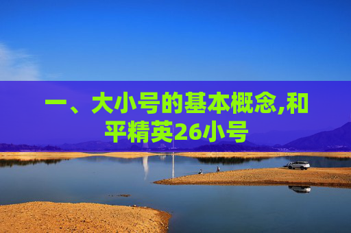 一、大小号的基本概念,和平精英26小号