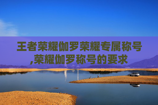 王者荣耀伽罗荣耀专属称号,荣耀伽罗称号的要求