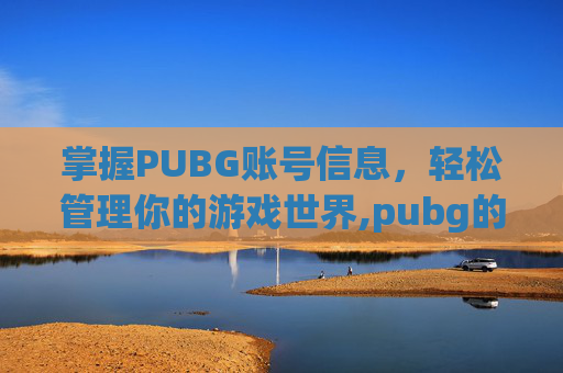 掌握PUBG账号信息，轻松管理你的游戏世界,pubg的id在哪看
