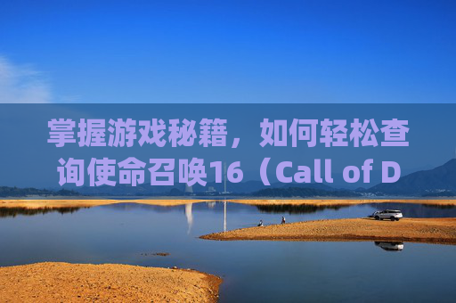 掌握游戏秘籍，如何轻松查询使命召唤16（Call of Duty 16）通行证详情,cod16 通行证
