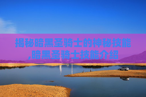 揭秘暗黑圣骑士的神秘技能,暗黑圣骑士技能介绍