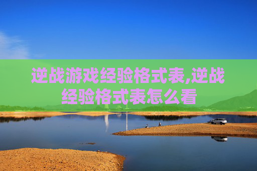 逆战游戏经验格式表,逆战经验格式表怎么看