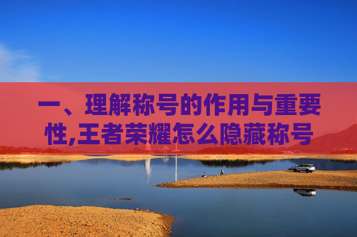 一、理解称号的作用与重要性,王者荣耀怎么隐藏称号显示